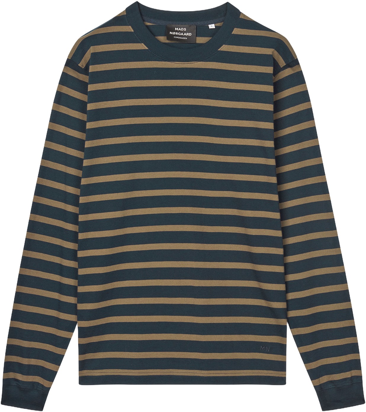 Cotton Jersey Stripe Frode Tee LS
