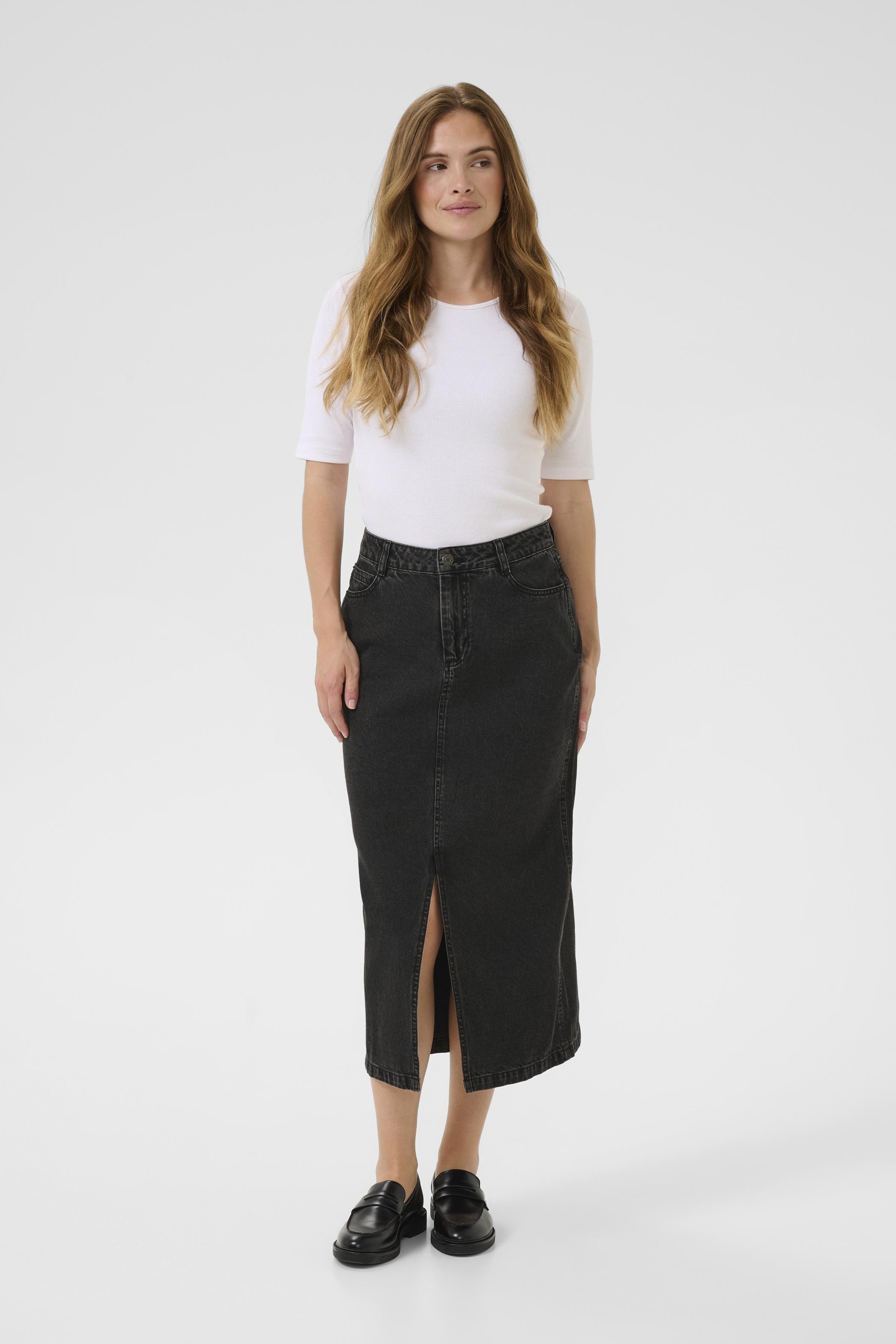 Kacarly Maxi Denim Skirt