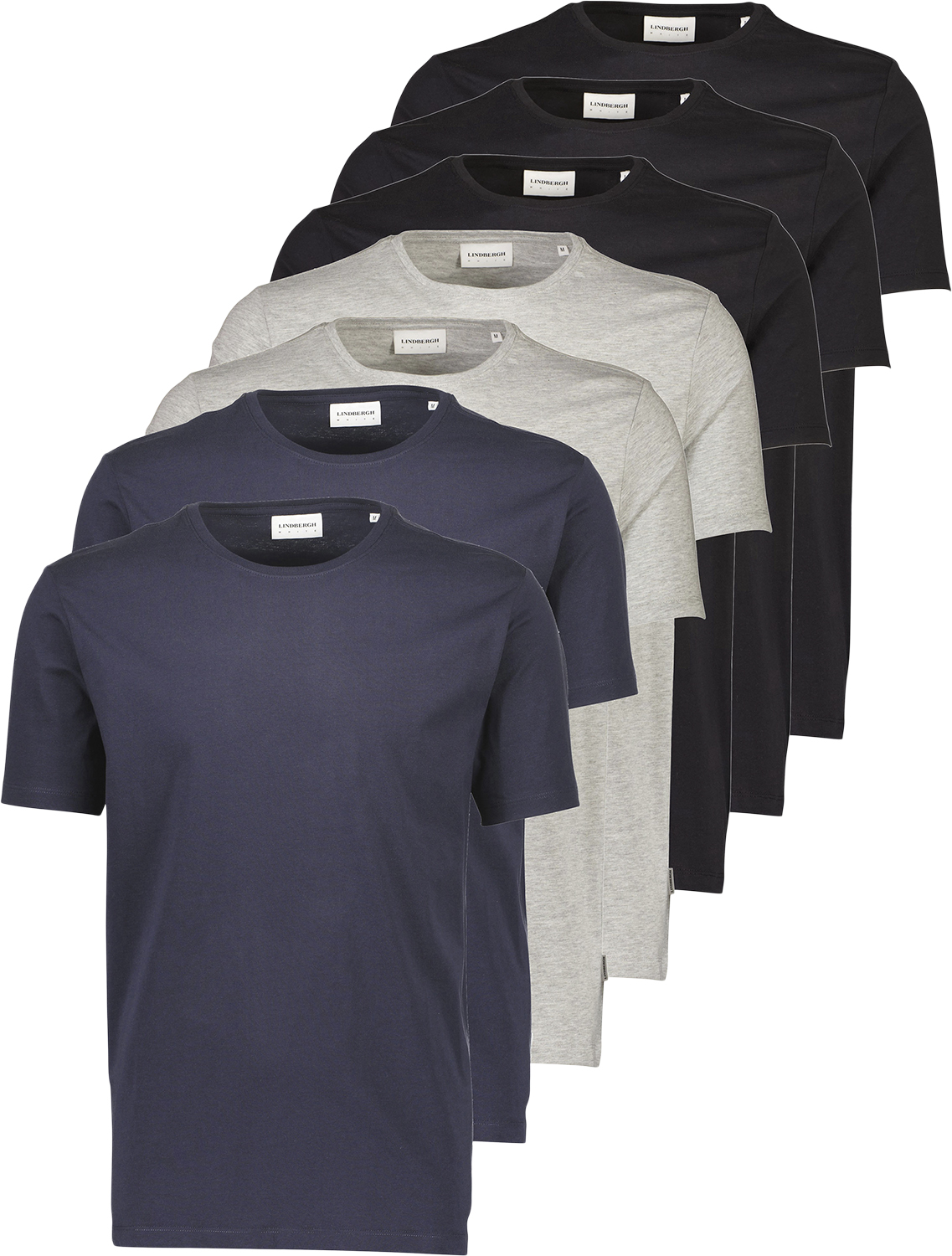 Basic Oneck Tee S/s 7 Pack