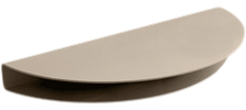 Half Moon Shelf: Warm Grey: Small