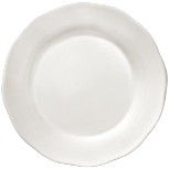 High Bread Plate White Silhouette