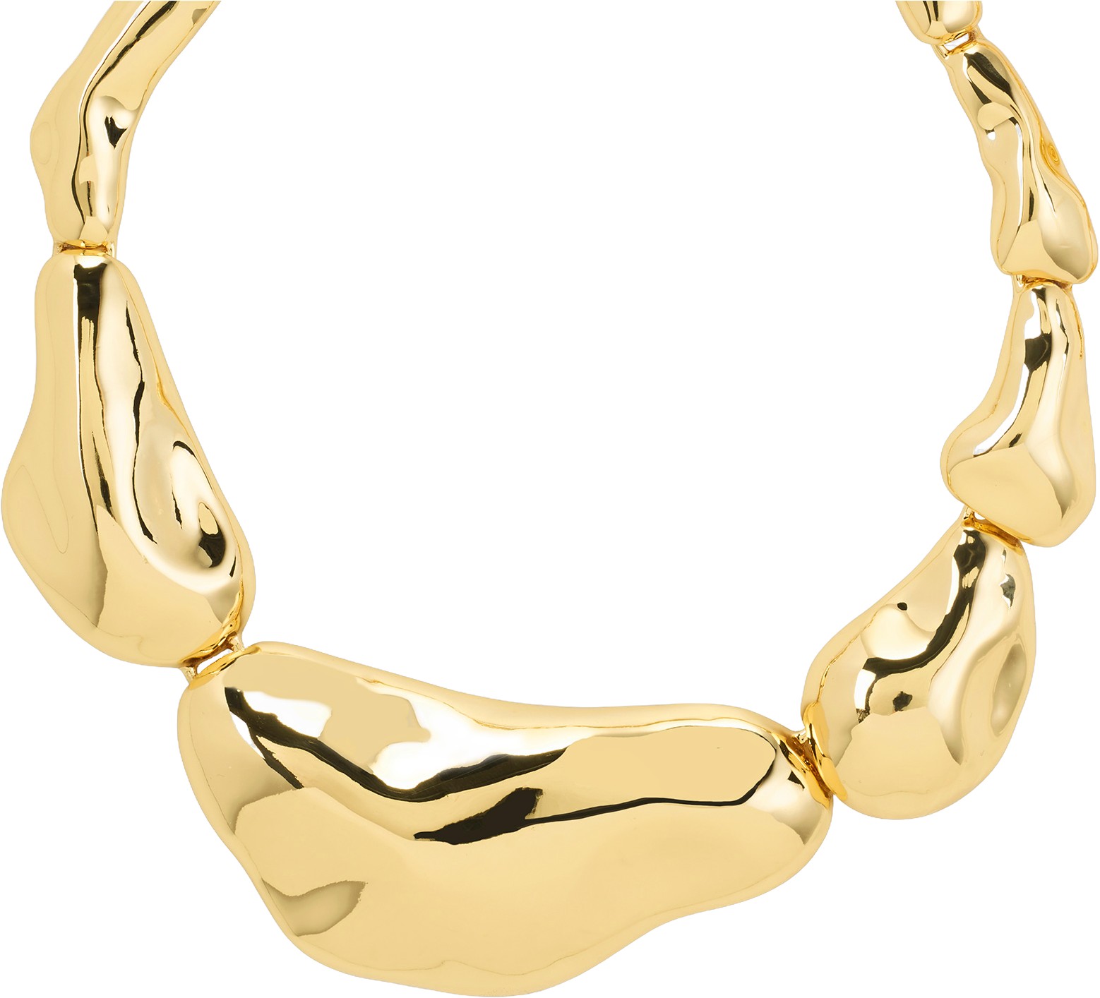 Free Statement Necklace Goldplated