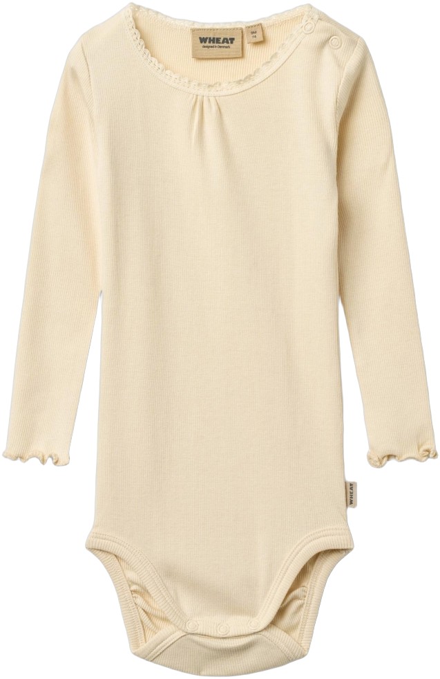 Langærmet Blonde Rib Body Lotta - Køb til DKK 140 - Spar 29%