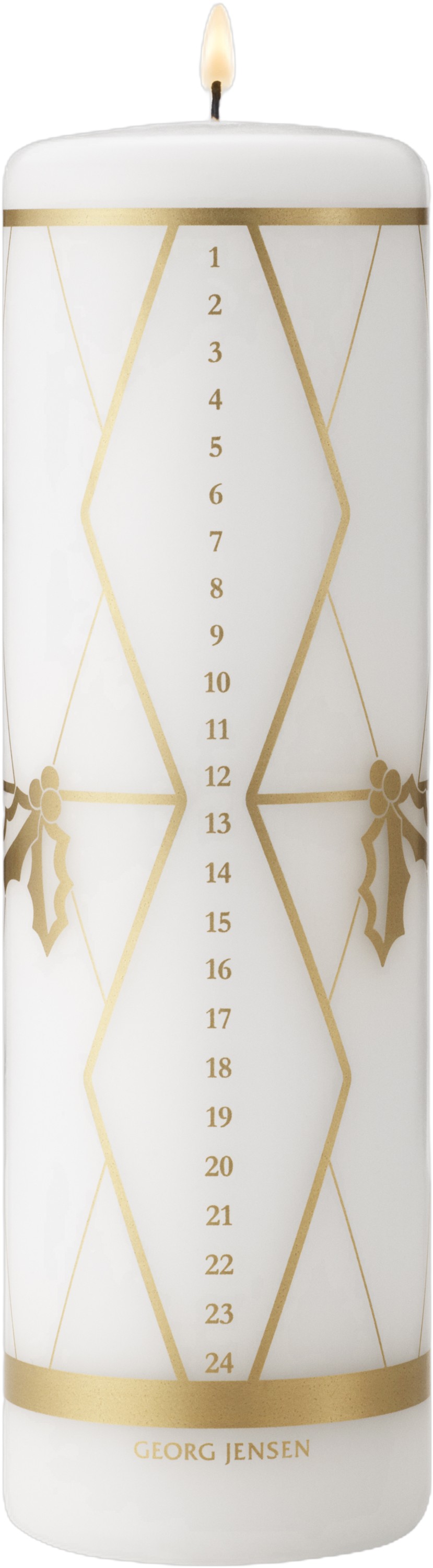 CC 2026 Calendar Candle Gold Print