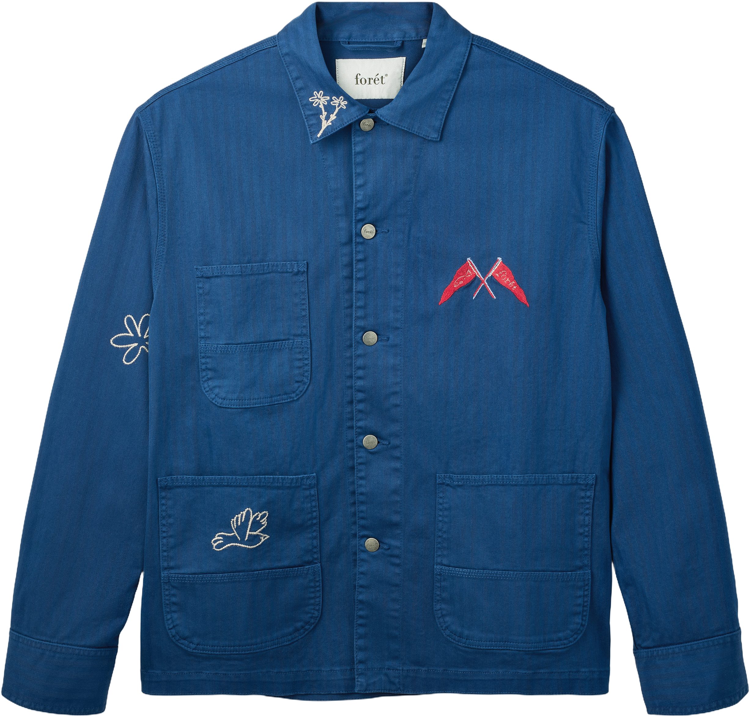 Forager Embroidered Overshirt