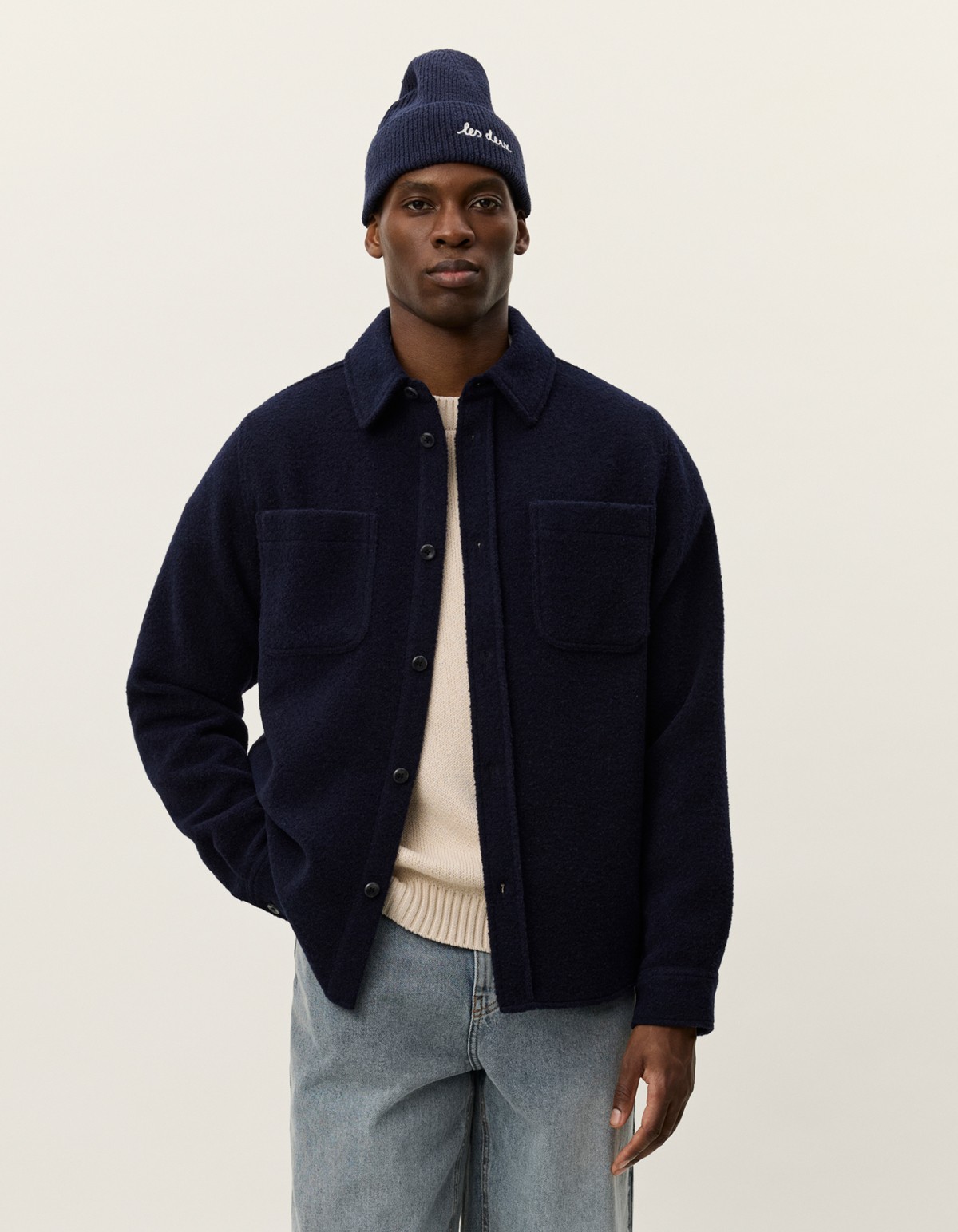 Lennon Bouclé Overshirt