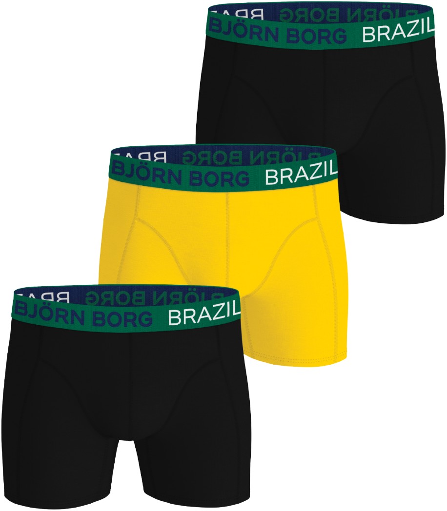 Cotton Stretch Boxer Brazil 3p - Køb til DKK 244 - Spar 30%