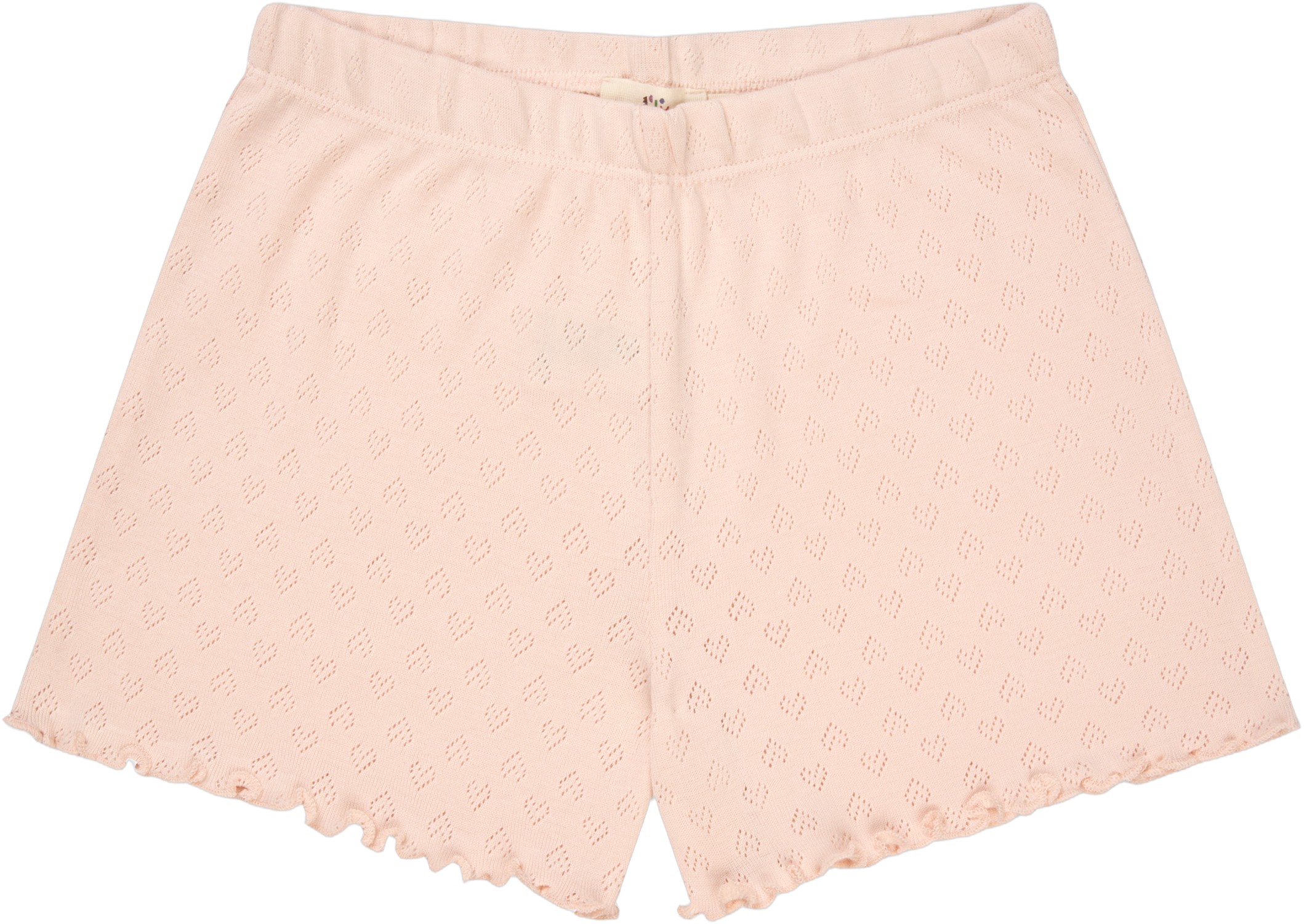 Pointelle Heart Shorts