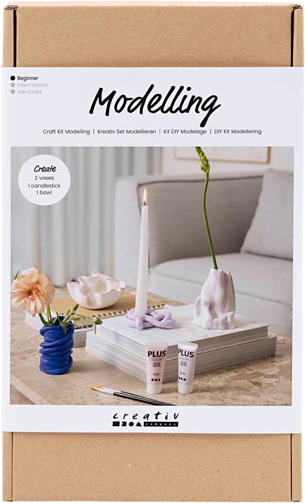 DIY Kit Modellering, Krukker og Vaser