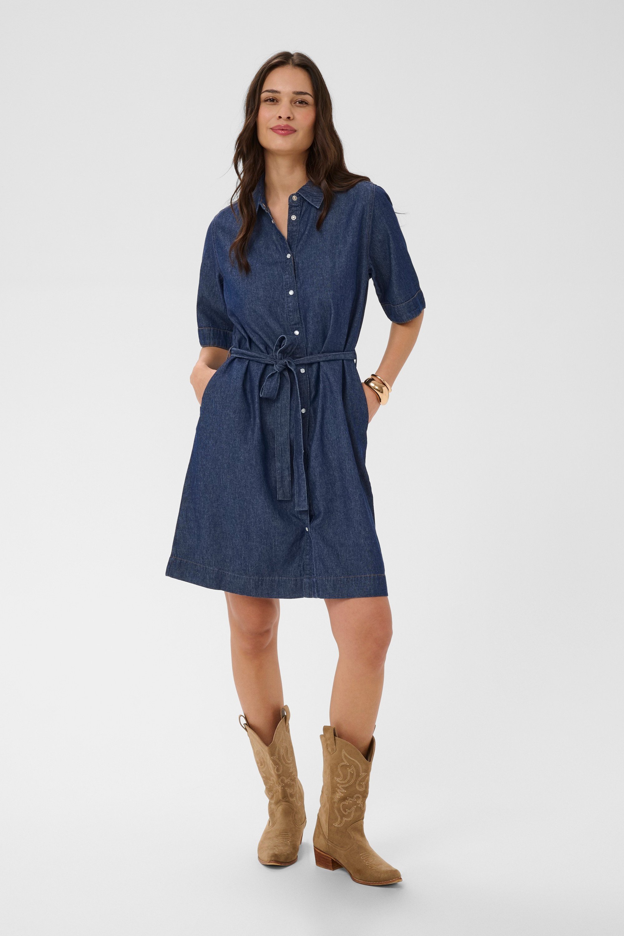 Kajade Denim Dress