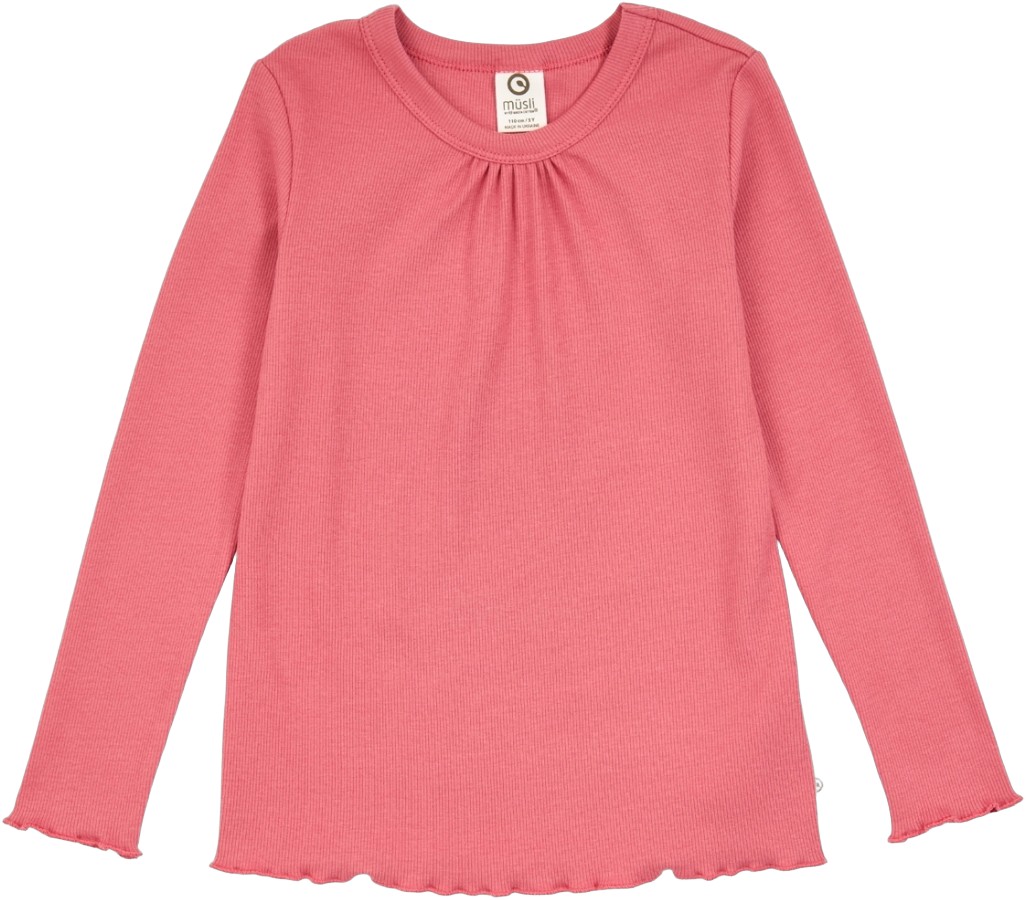 Cozy Me Rib Deco L/S T