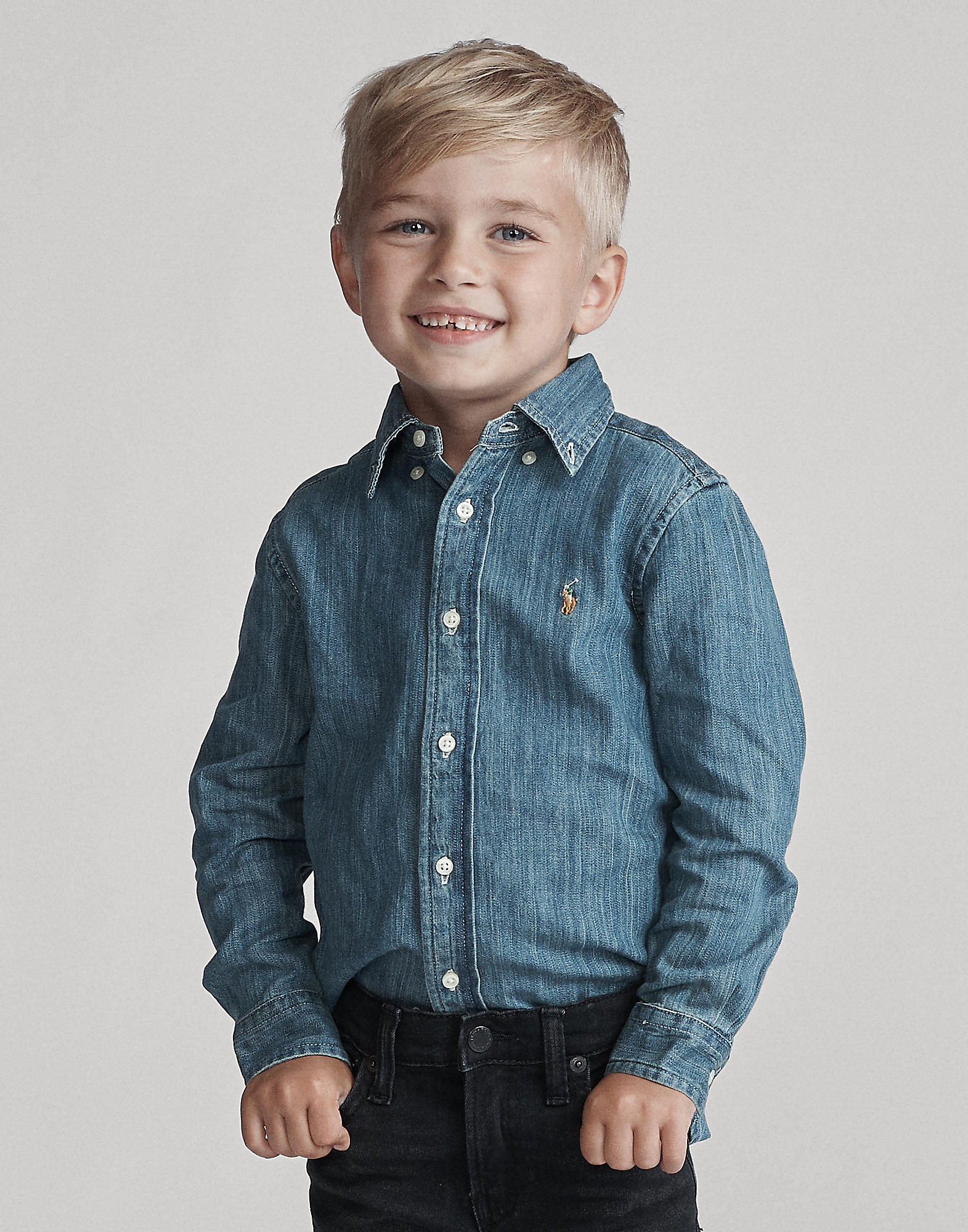 Cotton Denim Shirt