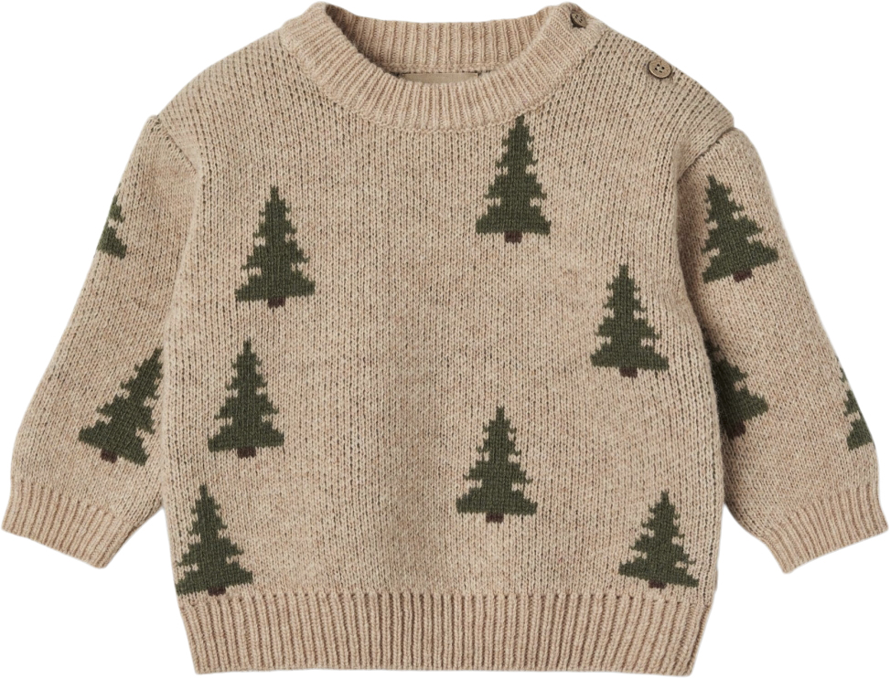 Jacquard Strik Pullover Mimi