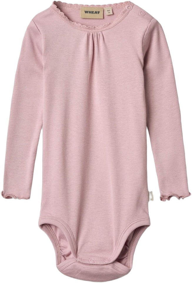 Langærmet Blonde Rib Body Lotta