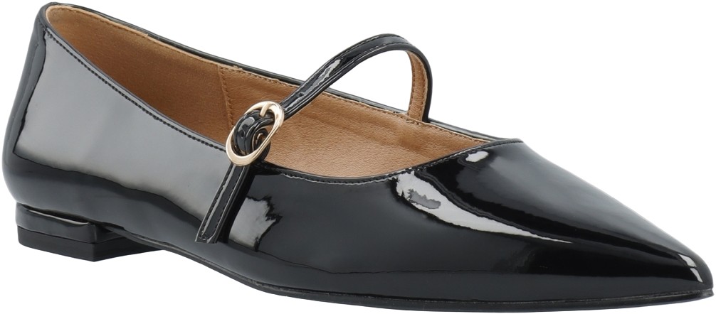 Biabari Mary Jane Faux Leather
