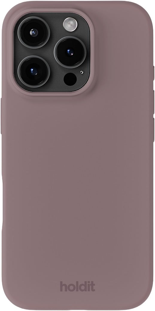 Silicone Case Iphone 16 Pro Mauve