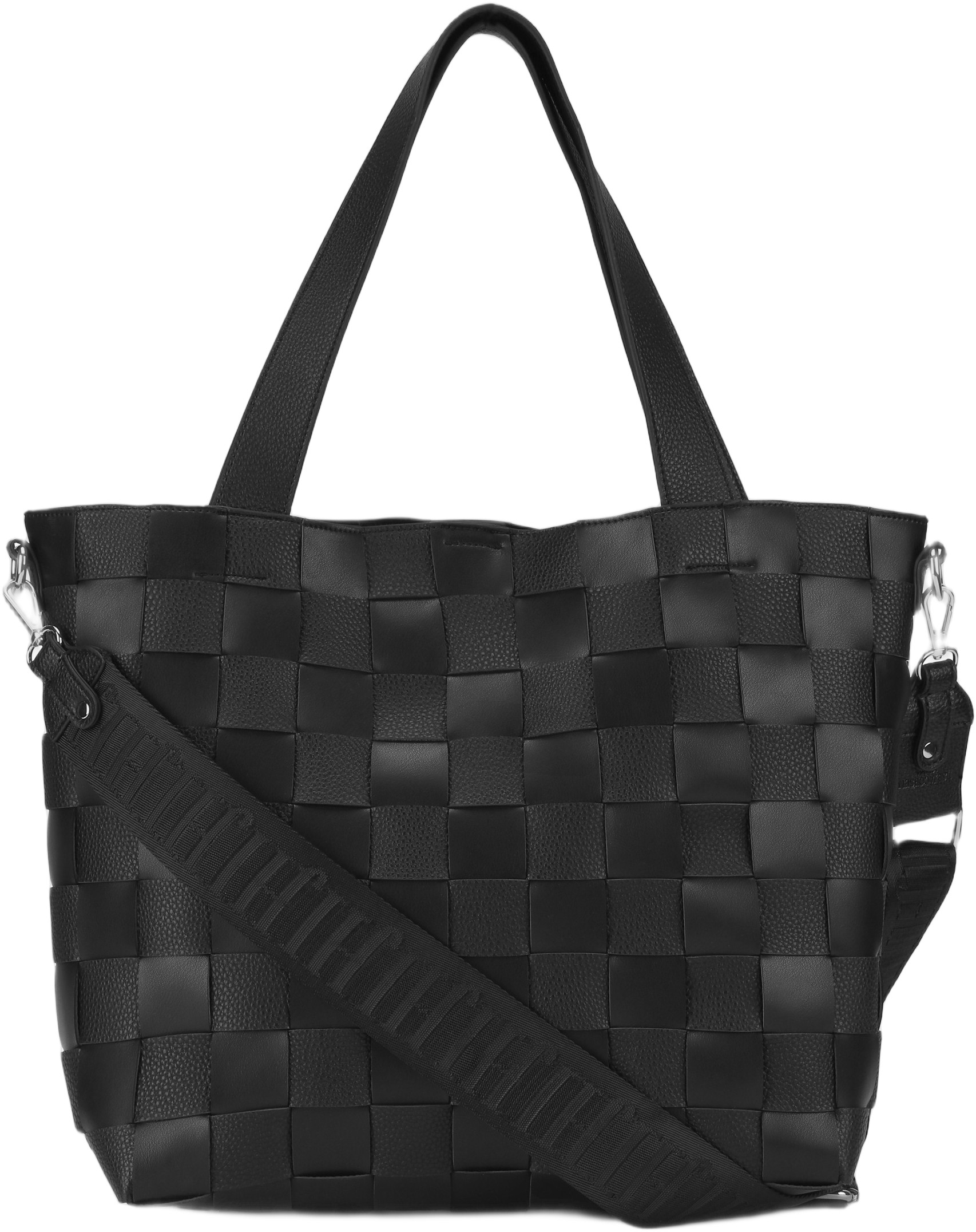 Braided Crossbody Shopper