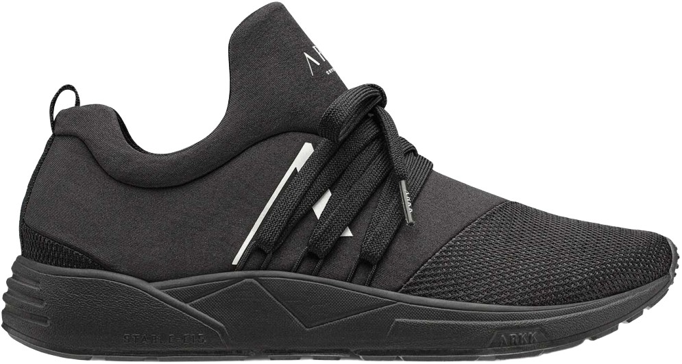 Raven Mesh All Black White