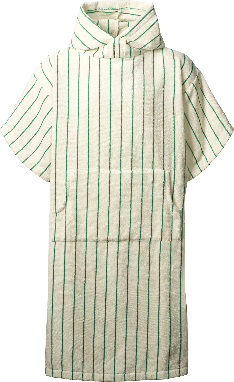 Naram Poncho Pure White og Grass