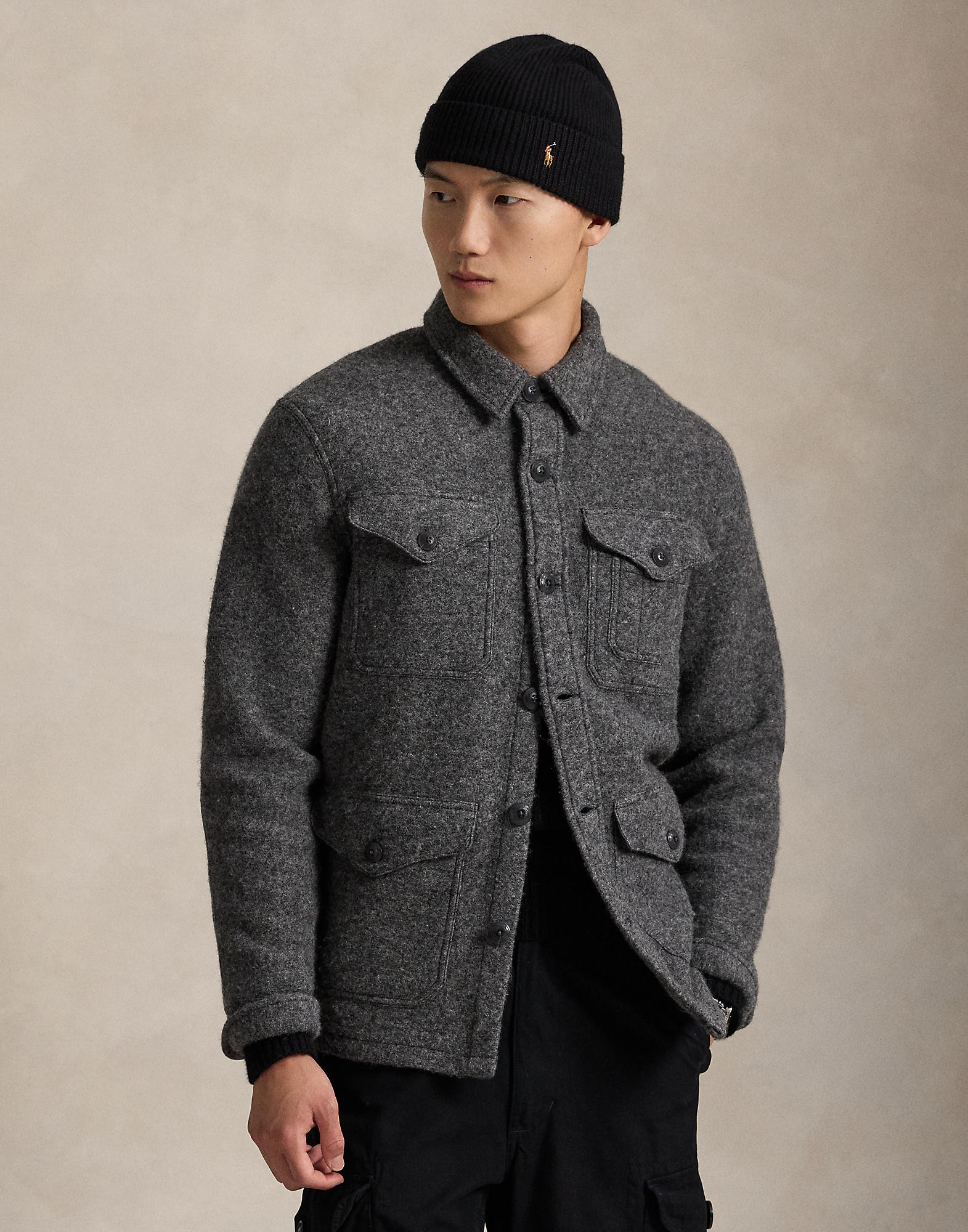 Felted Woolblend Jacket