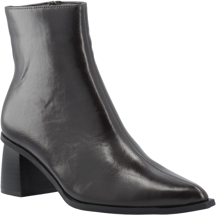 Bialeonora Short Zip Boot Faux Leather