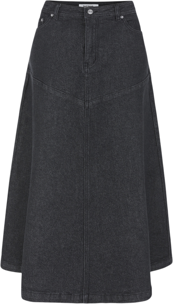 Srjennie Denim Midi Skirt