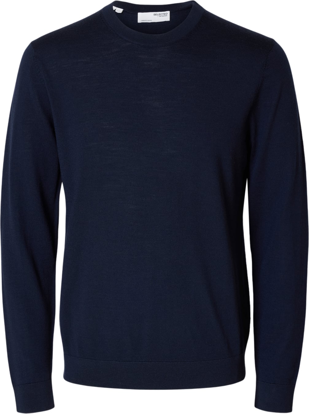 Slhtray LS Knit Merino Crew Neck NO