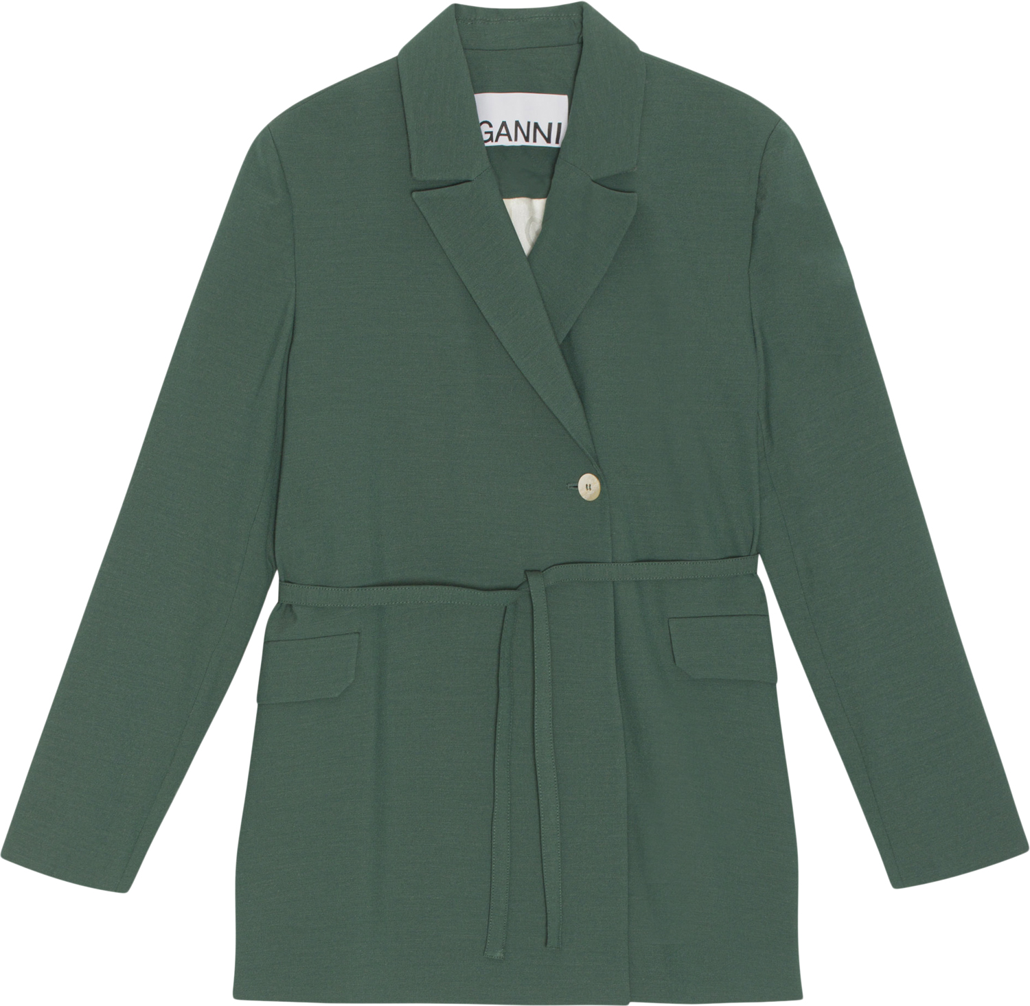 Drapey Melange Blazer