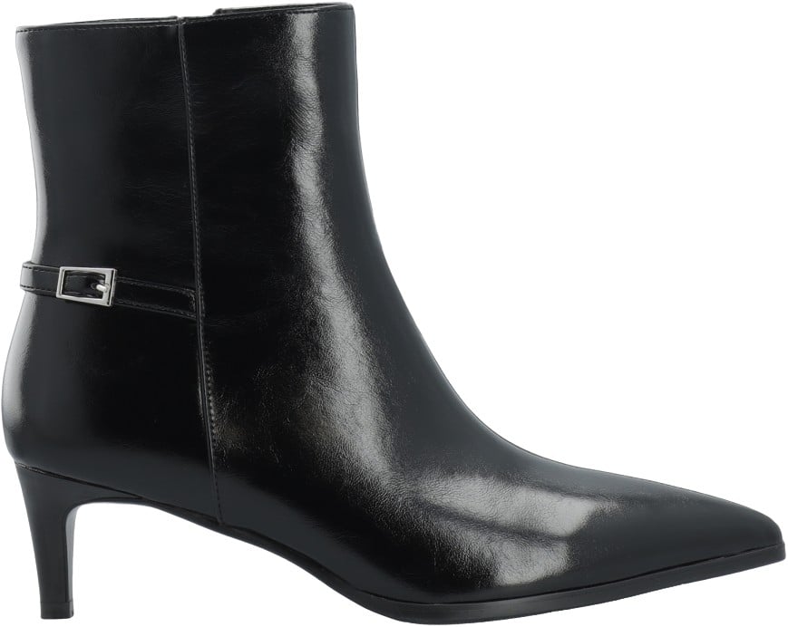 Biaabbie Buckle Zip Boot Faux Leather