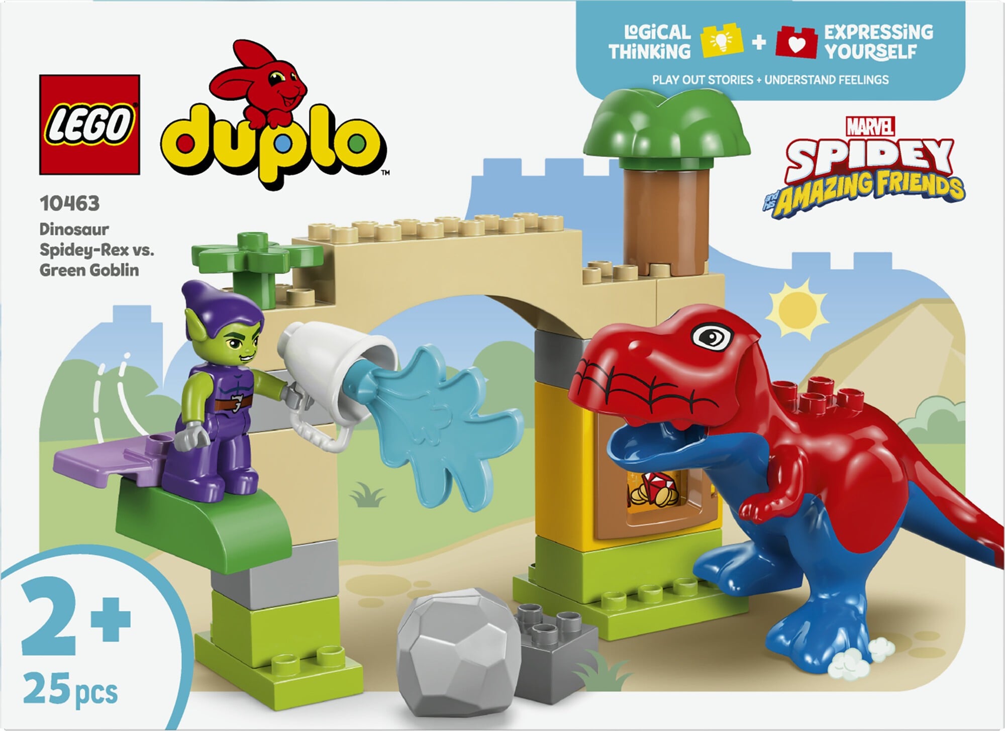 Spideyrex-dinosaur mod Green Goblin 10463