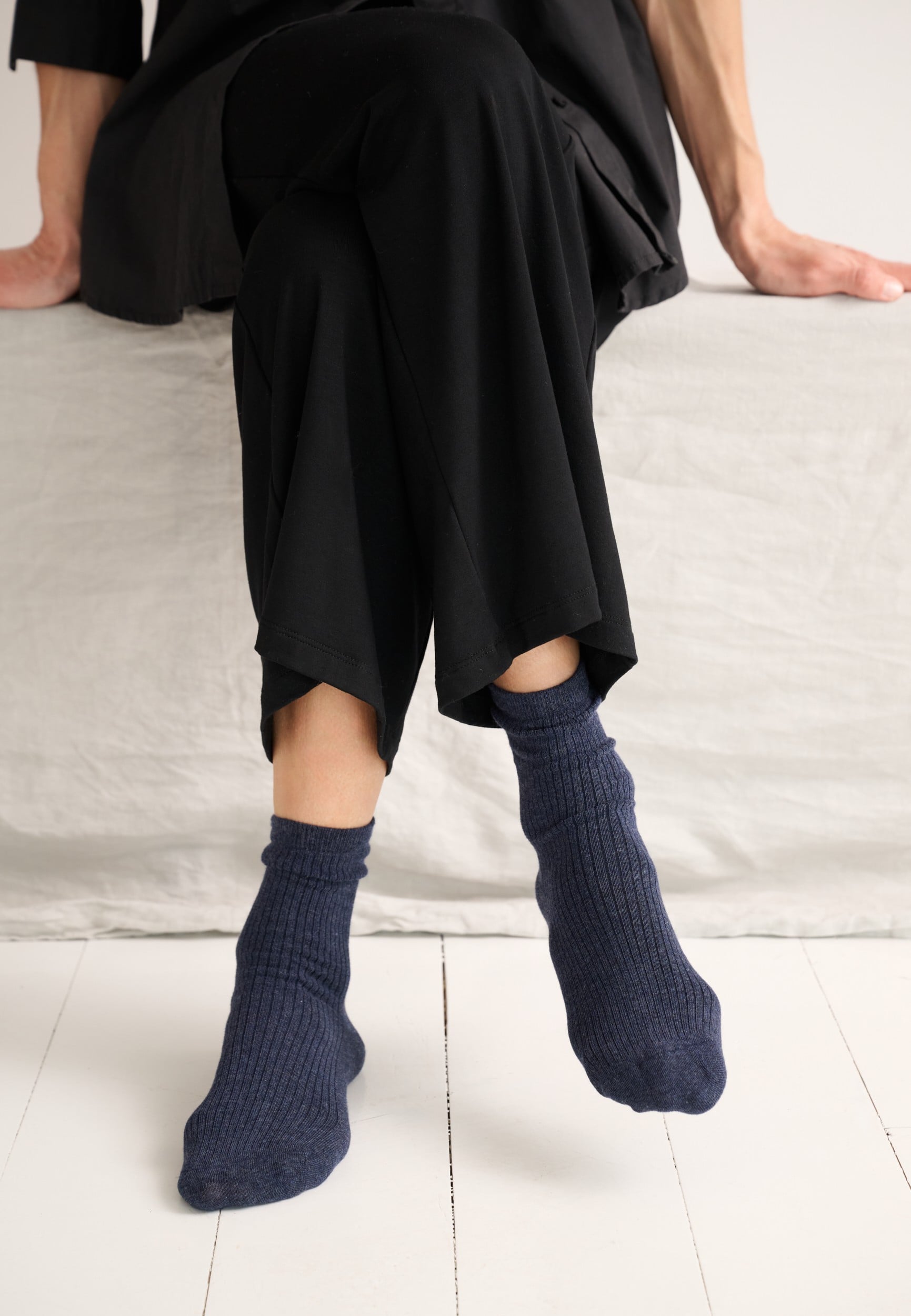 Story rib Socks