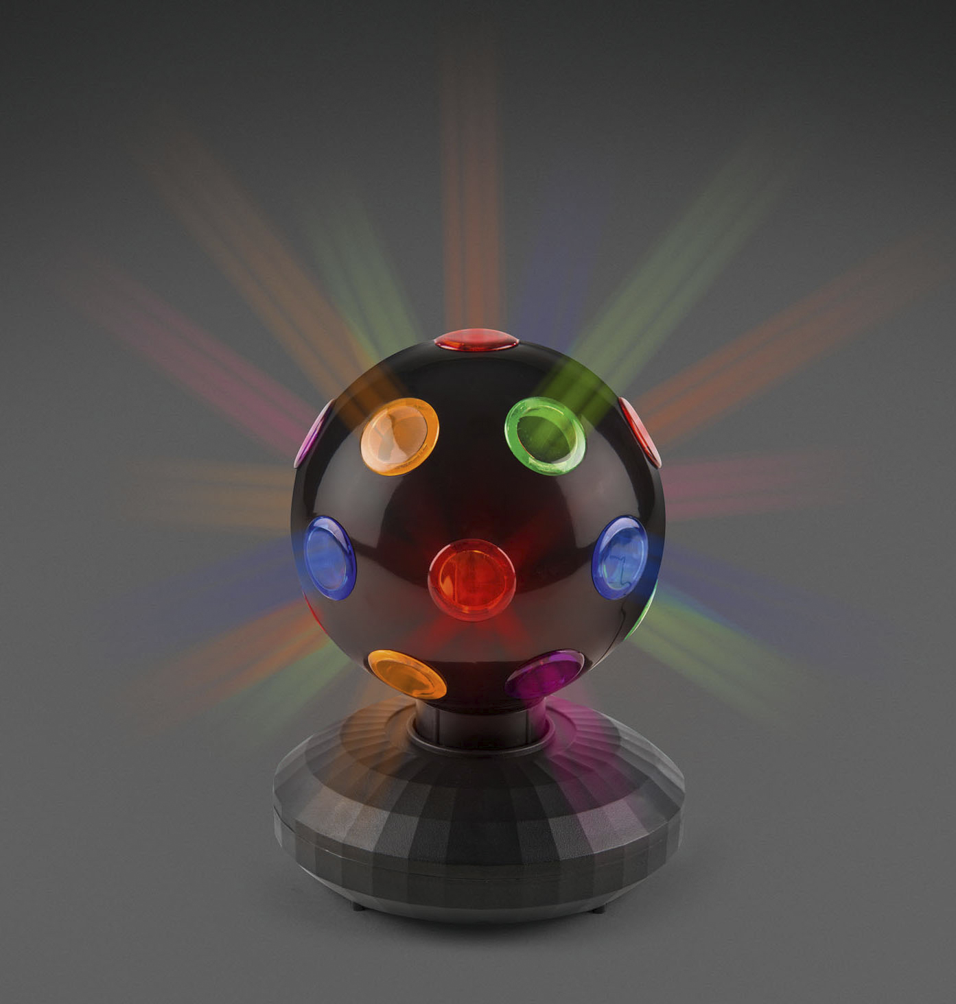 Discokugle Drejefod 5xled