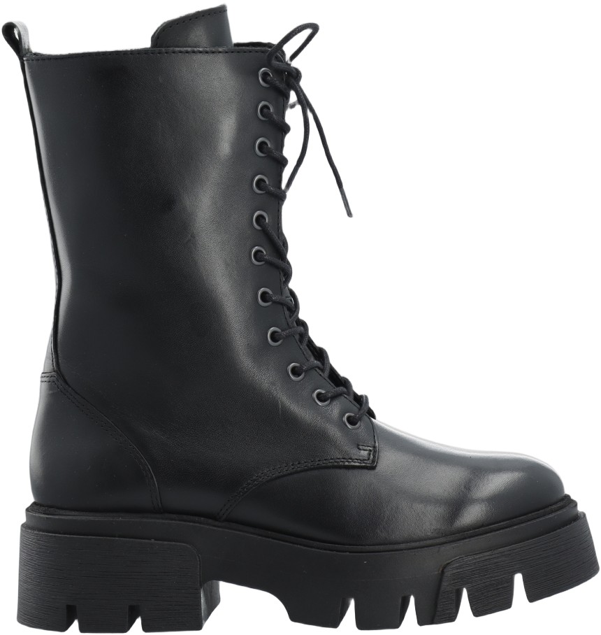 Biamia Lace Up Boot Smooth Leather