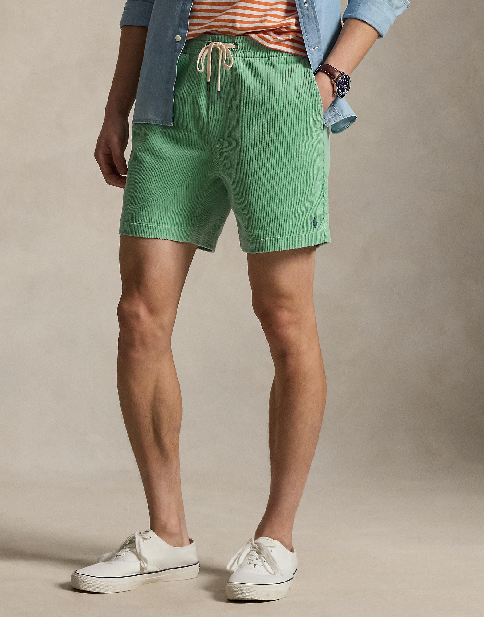 6inch Polo Prepster Corduroy Short
