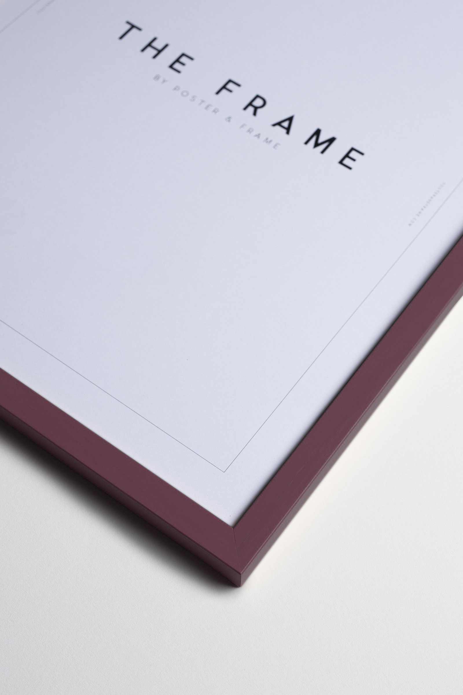 Plum Wood Frame