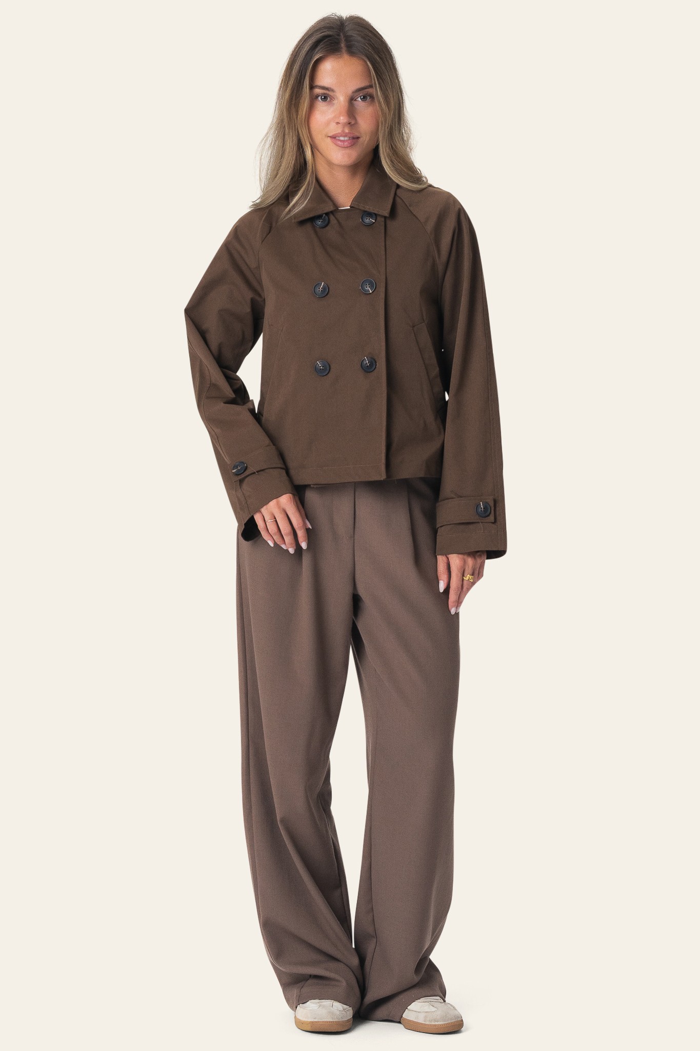 Lunaic Trenchcoat Dark Brown