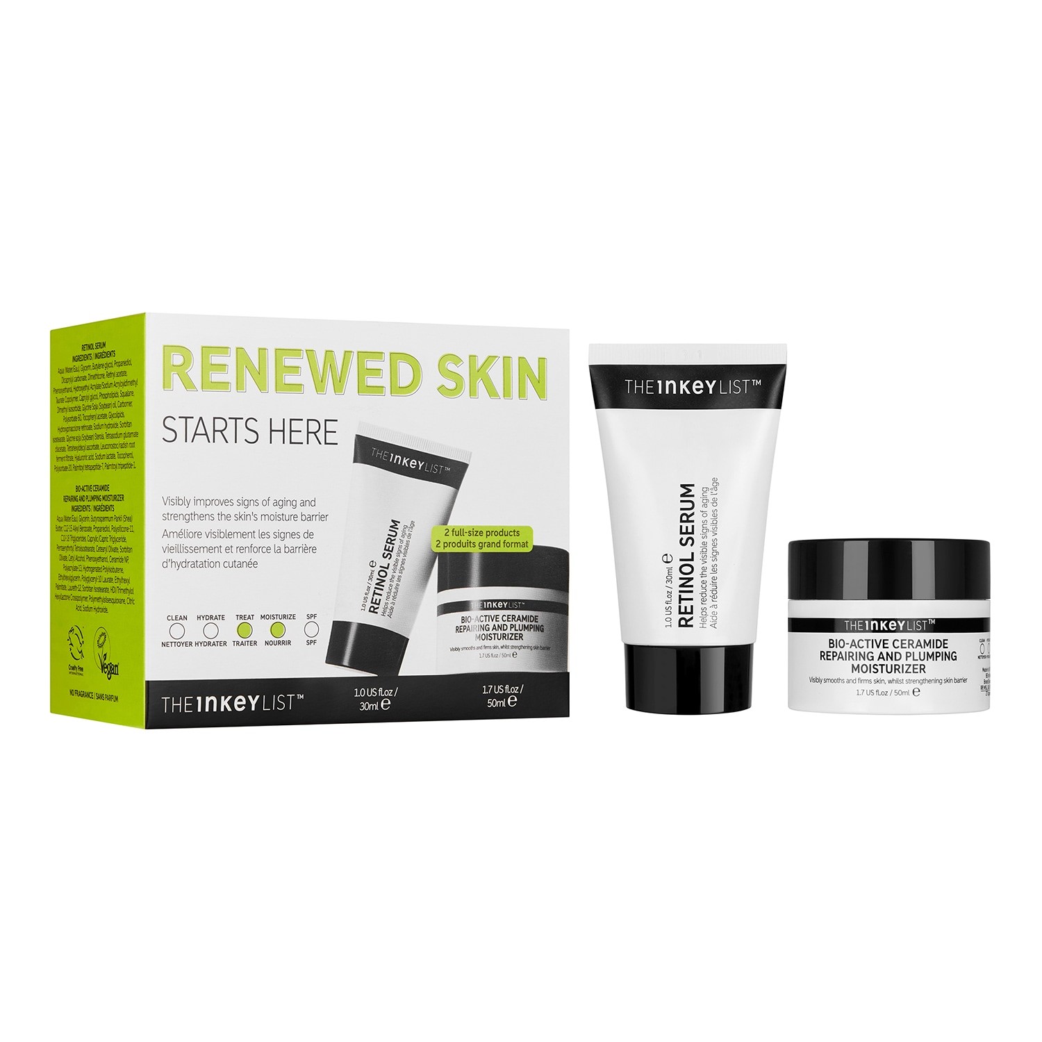 Renewed Skin Starts Here Æske med Anti-age Plejeprodukter