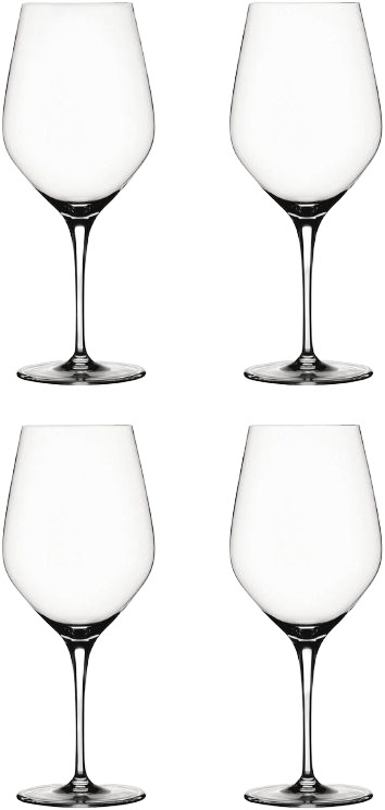 Authentis Bordeauxglas 4 stk.