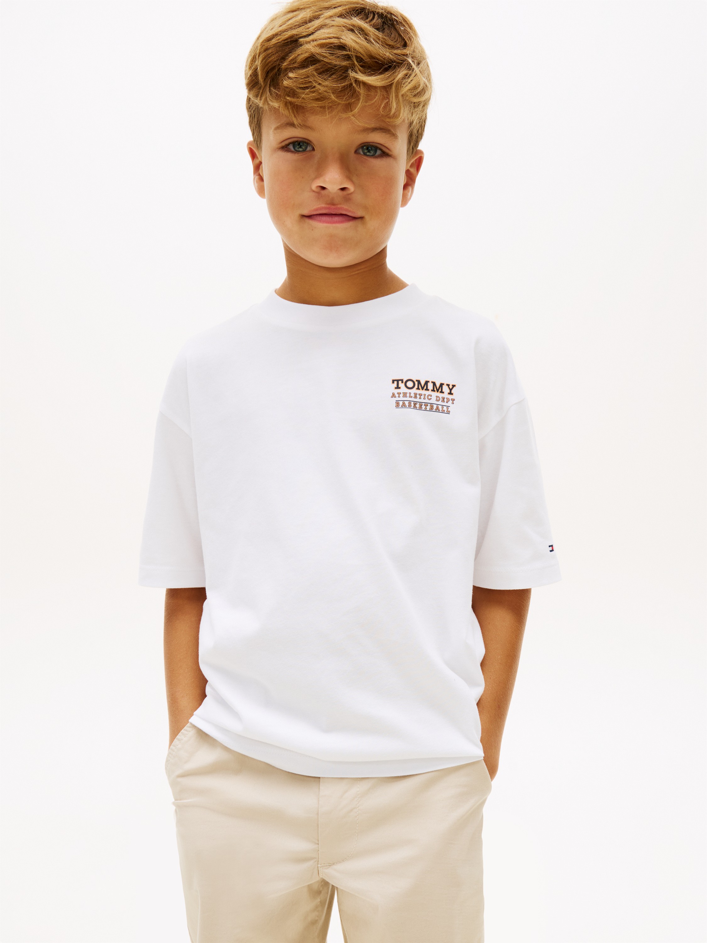 Back Graphic Crew Neck Tshirt