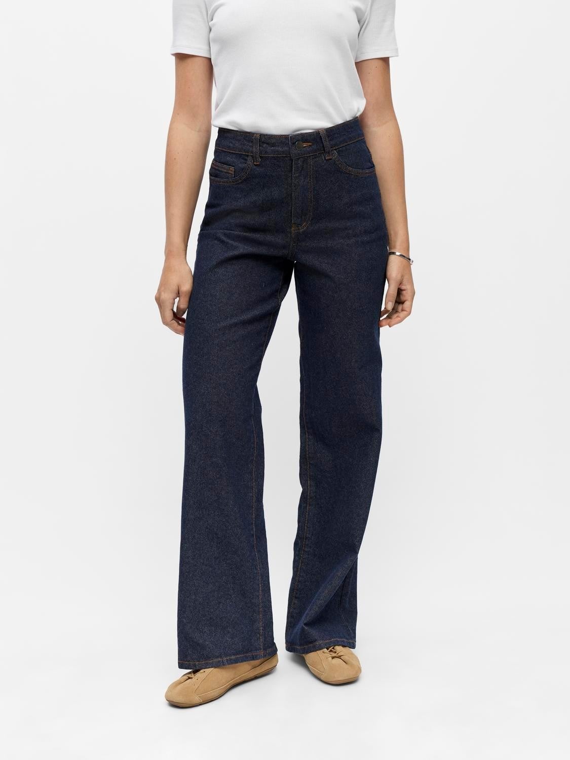 Objrio MAE MW Wide Jeans Noos