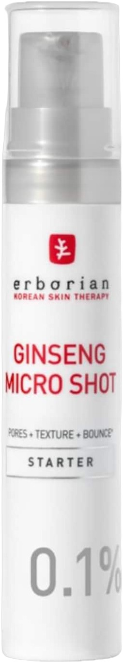 Ginseng Micro Shot 0. 1 Mikroinfusionsserum, der Fornyer Hudens Teks