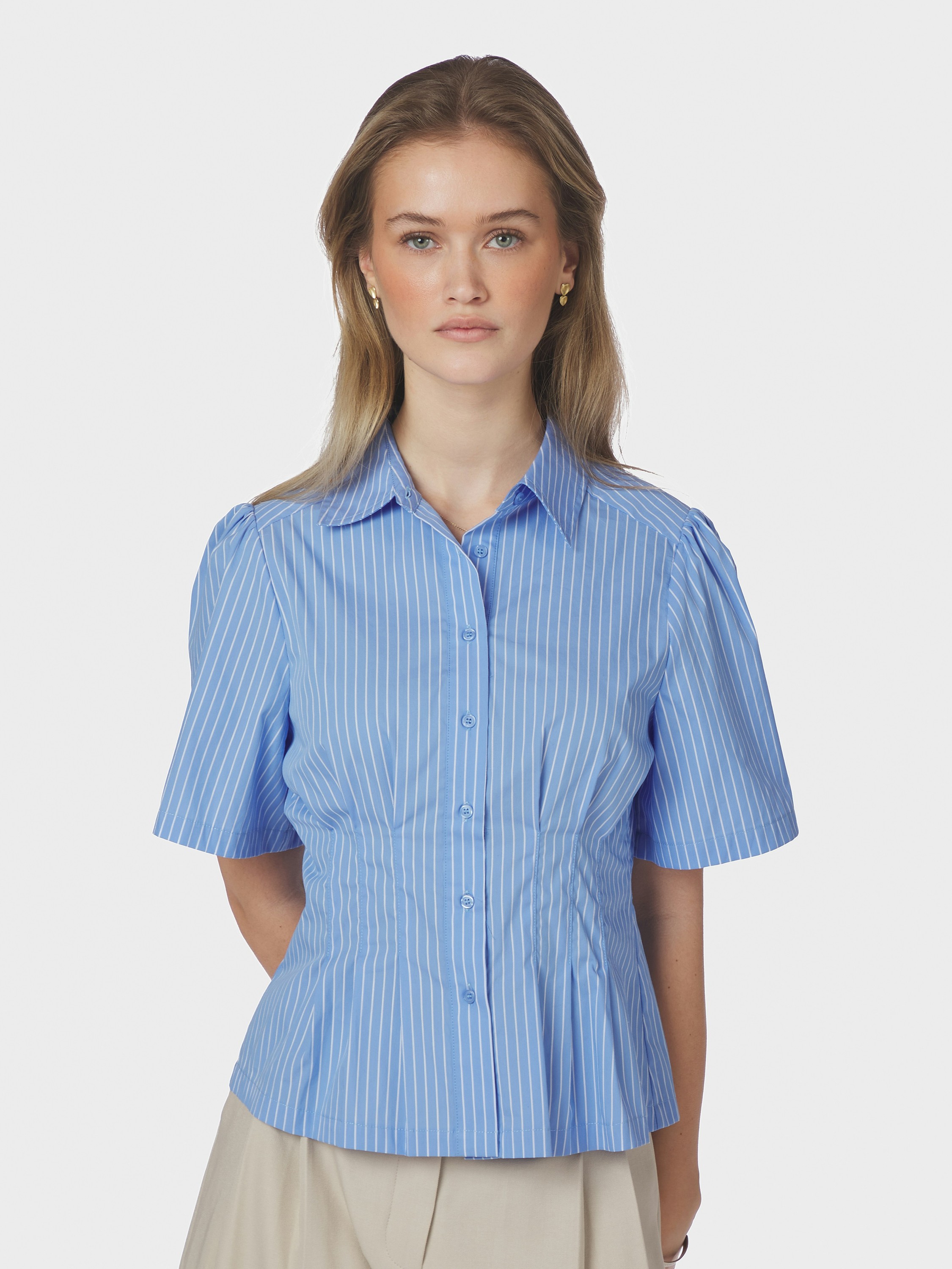 Balara Stripe Poplin Shirt