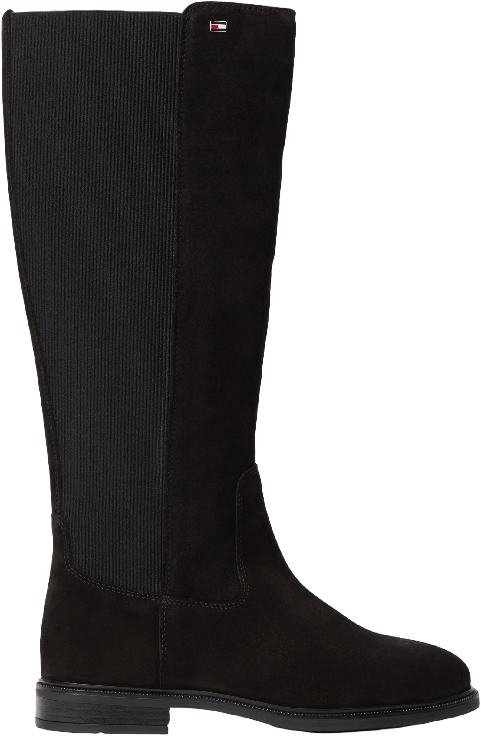 Enamel Flag Suede High Chelsea Boots