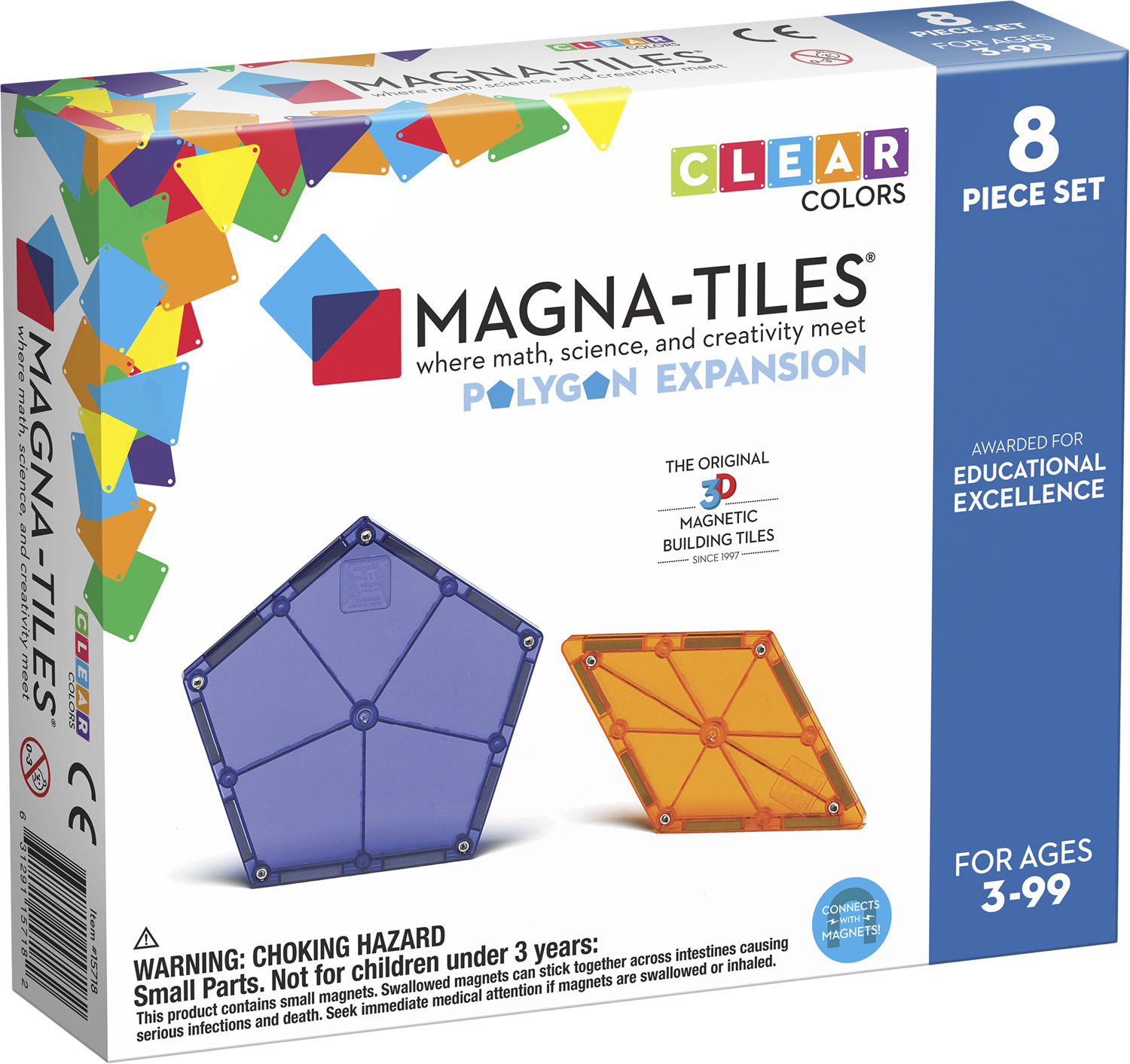 Magnatiles Poygons 8pcs
