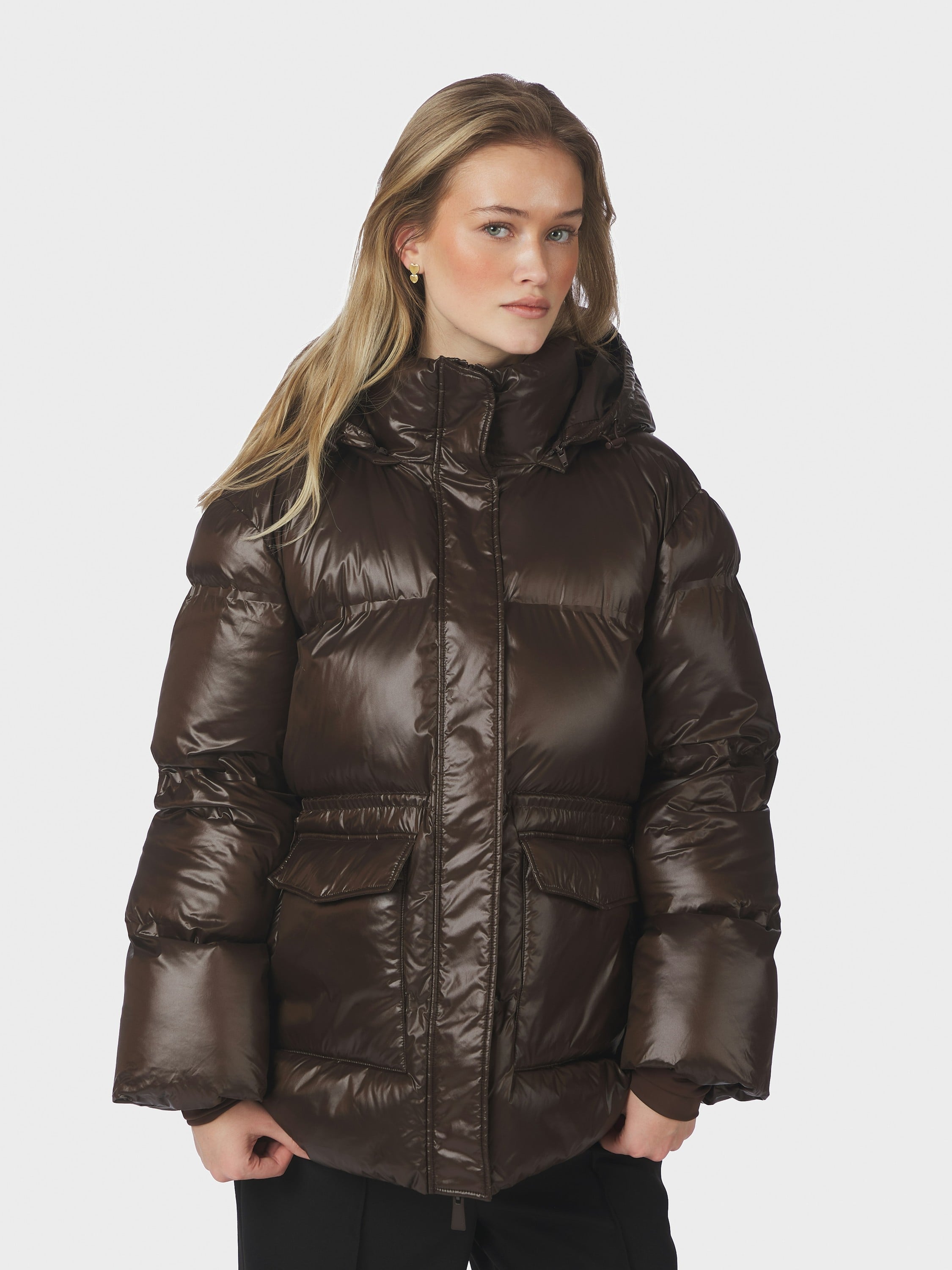 Clotilde Shiny Puffer Jacket