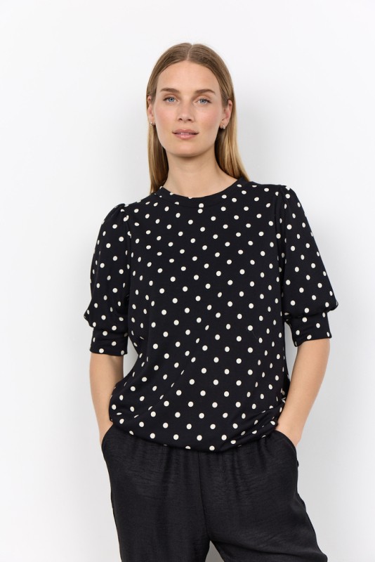 Scgodiva 1 Bluse Sort
