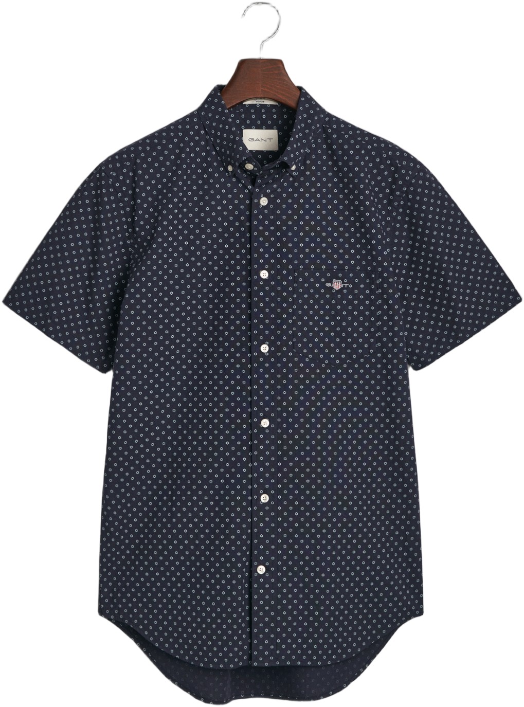 REG Micro Print SS Shirt