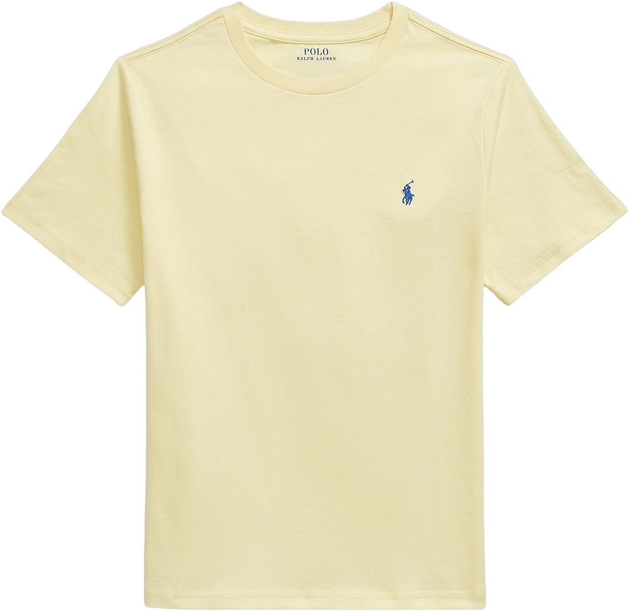 Cotton Jersey Crewneck Tee Teens
