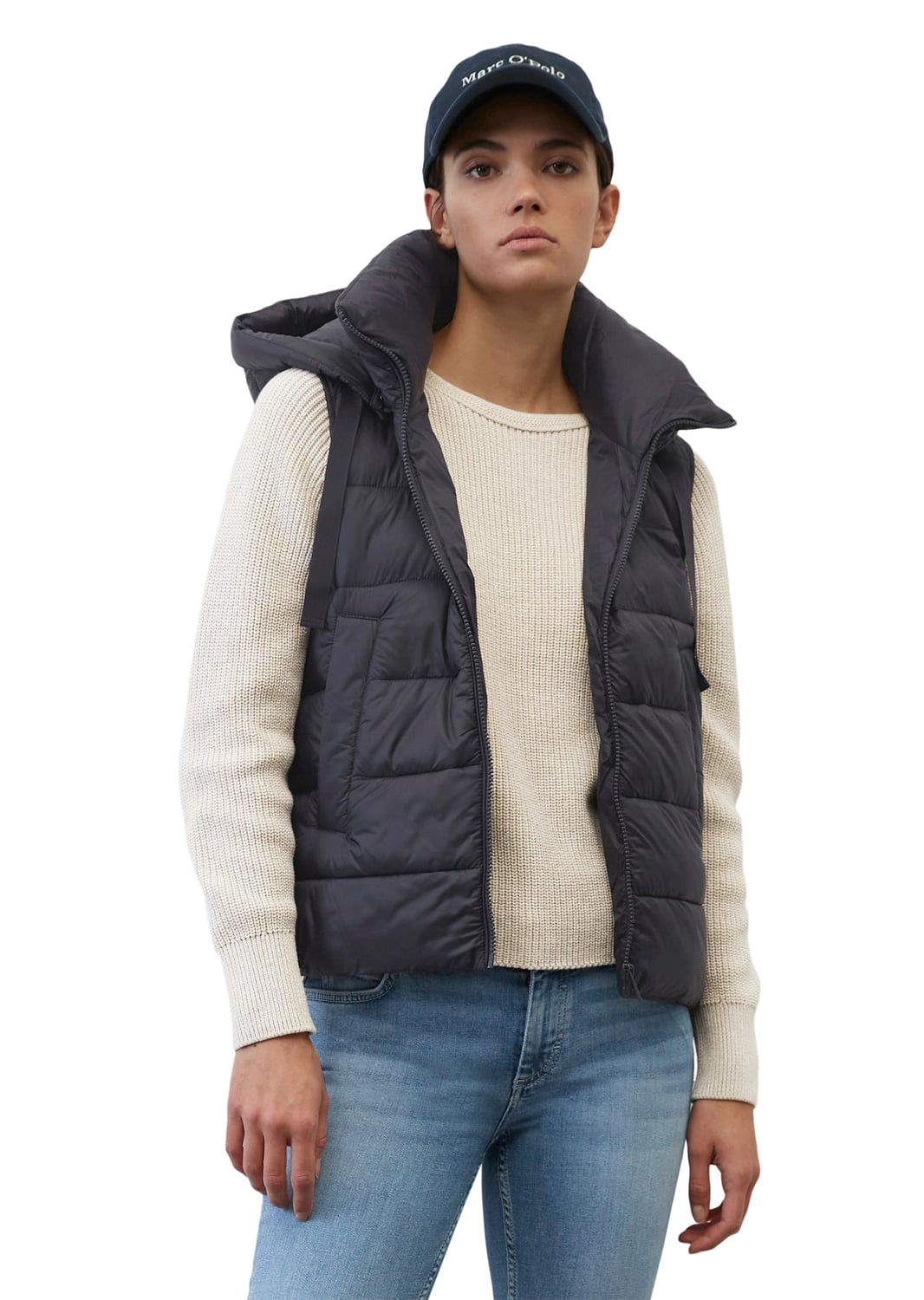 Bnos Recycled no Down, Vest, Detach