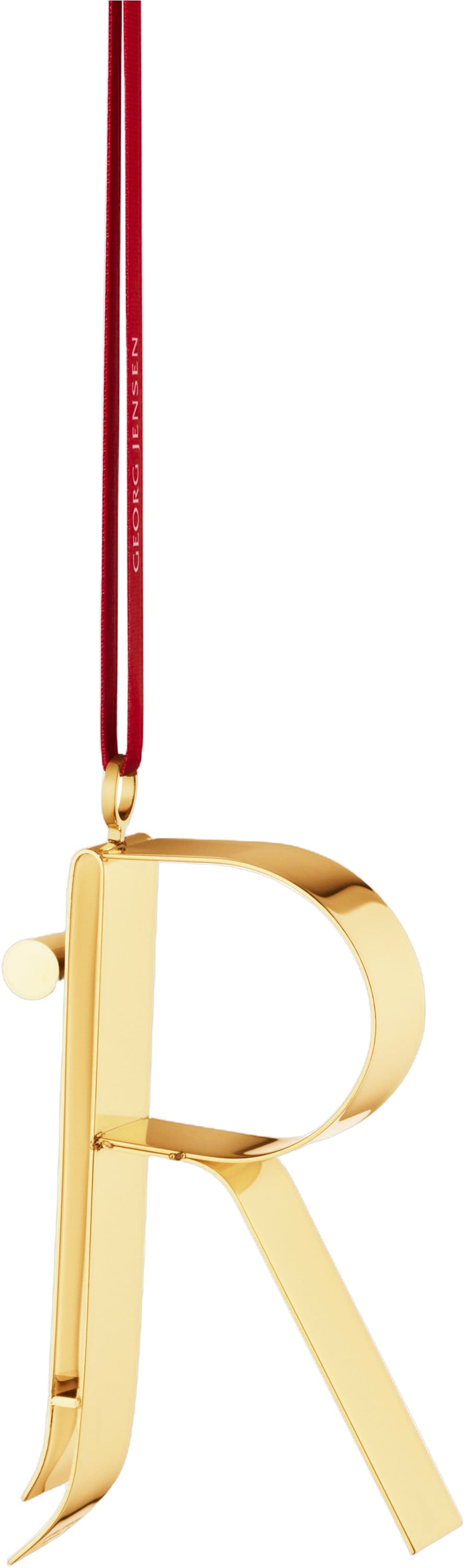 2026 Juleornament Bogstavophæng 18kt Guld